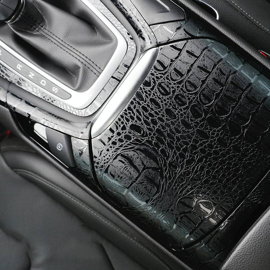 Crocodile Texture Car Body Decals Sticker Self-Adhesive PVC Film, Size: 152 x 50cm