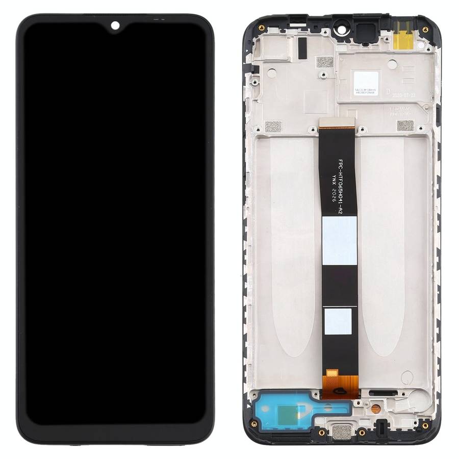 LCD Screen and Digitizer Full Assembly With Frame for Xiaomi Redmi 9A / Redmi 9C / Redmi 9C NFC /...