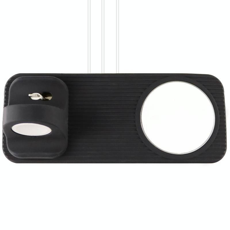 3 in 1 MagSafe Magnetic Wireless Charger Holder Base for iPhone & iWatch & AirPods(Black)