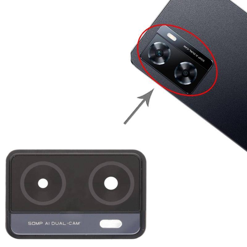 For OnePlus Nord N20 SE Camera Lens Cover (Black)
