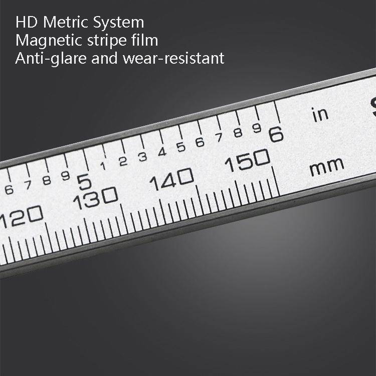 0-150mm Digital Display Depth Gauge Caliper Vernier Caliper Depth Measuring Ruler