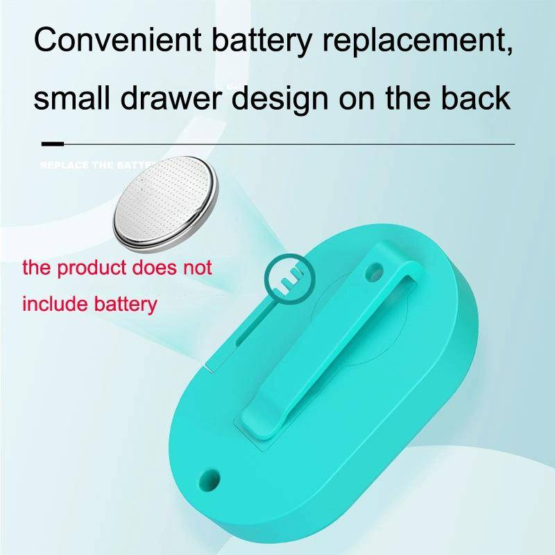 TS-07-08 Outdoor Portable Ultrasonic Children Mosquito Repellent Buckle(White)
