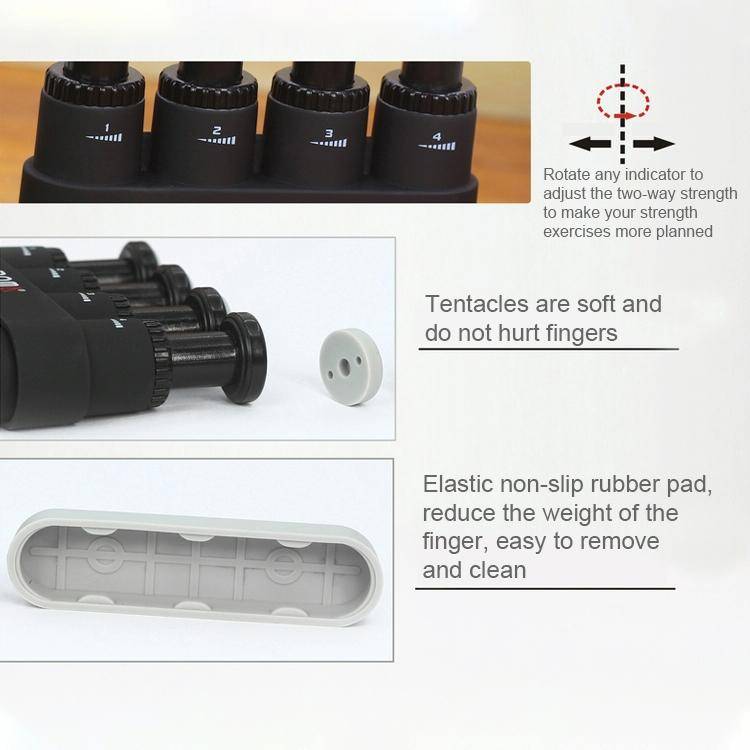 AROMA AHF-03 Hand Finger Exerciser Extend(Black)