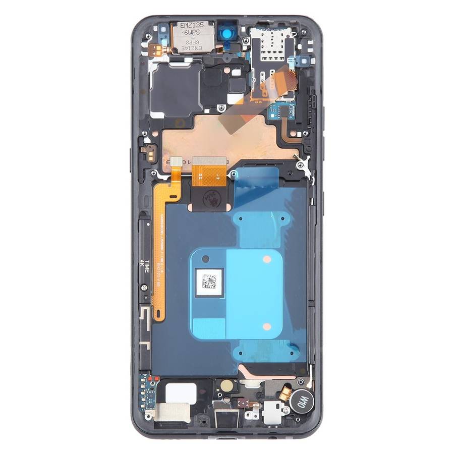 For LG V60 ThinQ US Version Original LCD Screen Digitizer Full Assembly with Frame (Black)