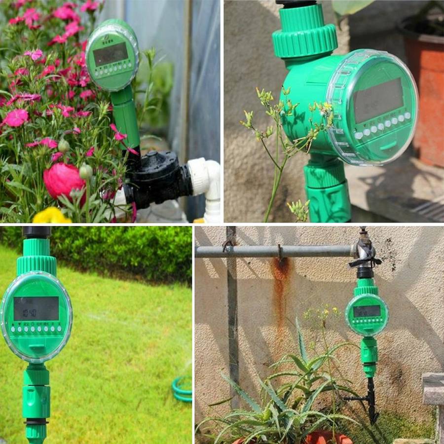 Automatic Watering Controller Timer Garden Water Timer Sprinkler Irrigation Controller Irrigation...