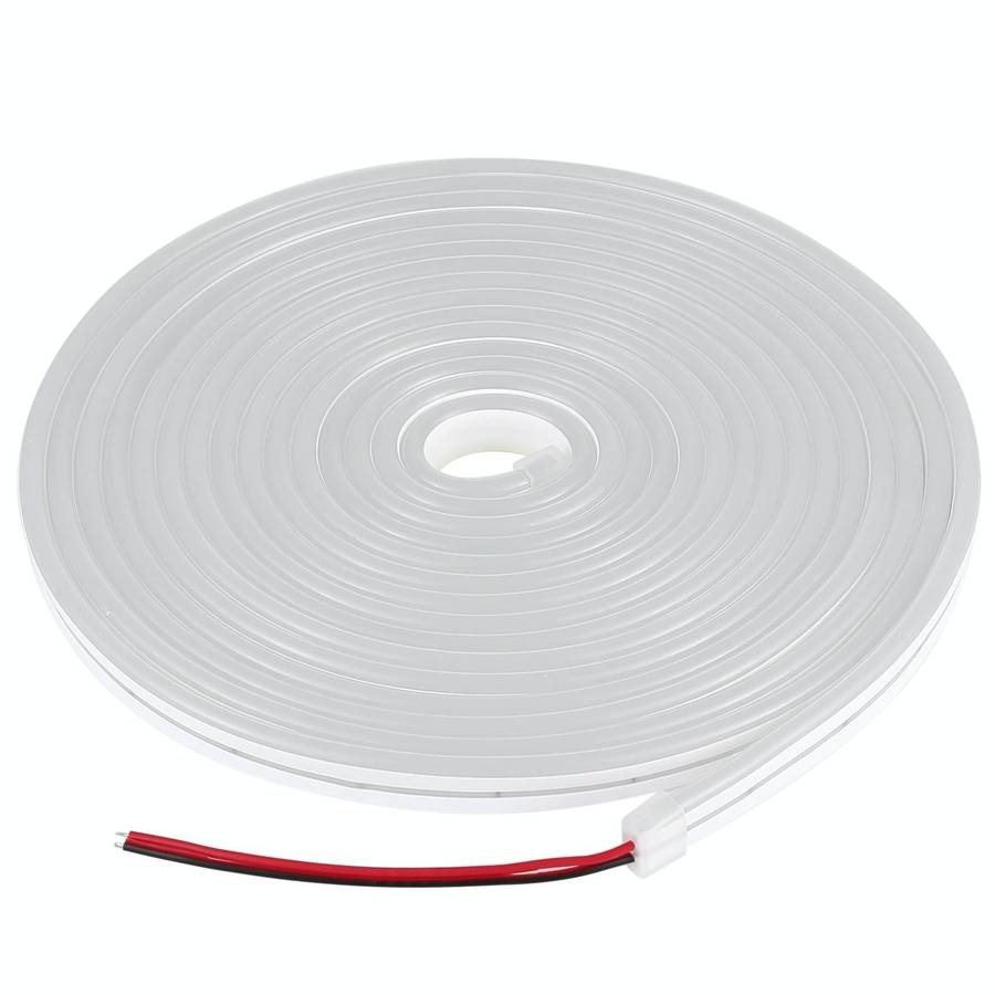 CJ-1206 12V 6A 5m IP65 Waterproof Silicone Neon LED Strip Light(White)
