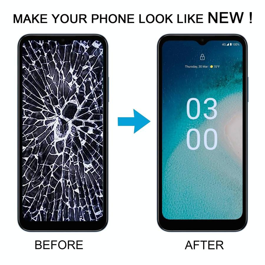For Nokia C300 OEM LCD Screen with Digitizer Full Assembly