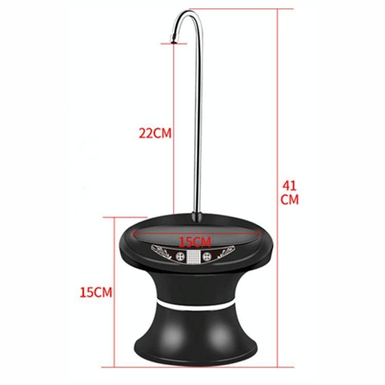 Tray Bucket Water Pump USB Rechargeable Wireless Electric Mineral Water Bucket Automatic Water Di...