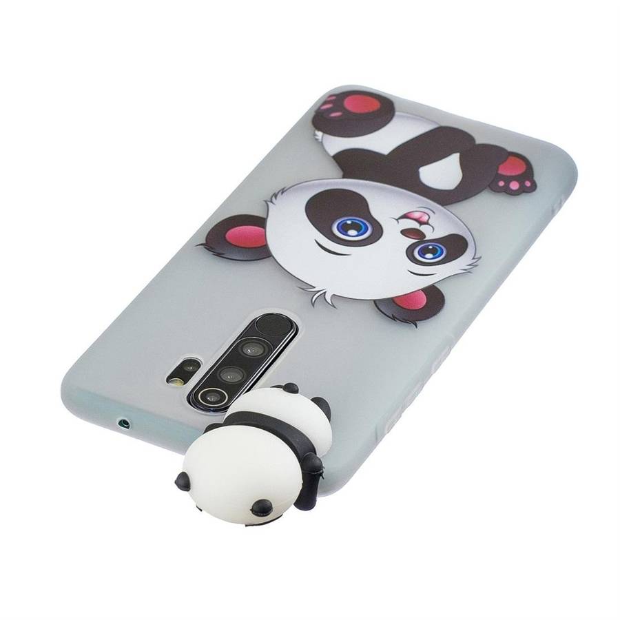 For Xiaomi Redmi Note 8 Pro Shockproof Cartoon TPU Protective Case(Panda)