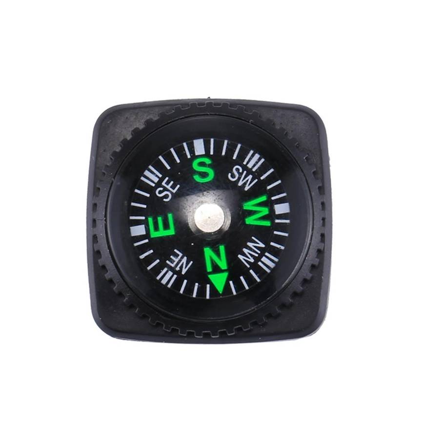 10 PCS 20mm Outdoor Sports Camping Hiking Pointer Guider Plastic Compass Hiker Navigation, Random...