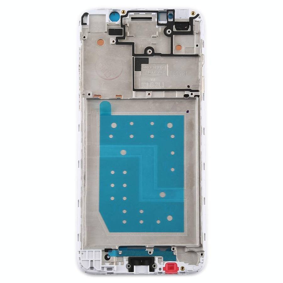 Front Housing LCD Frame Bezel Plate for Huawei Honor Play 7(White)
