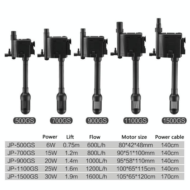 Multifunctional Fish Tank Filter Oxygenation Silent Pump, CN Plug, Specification:JP-500GS