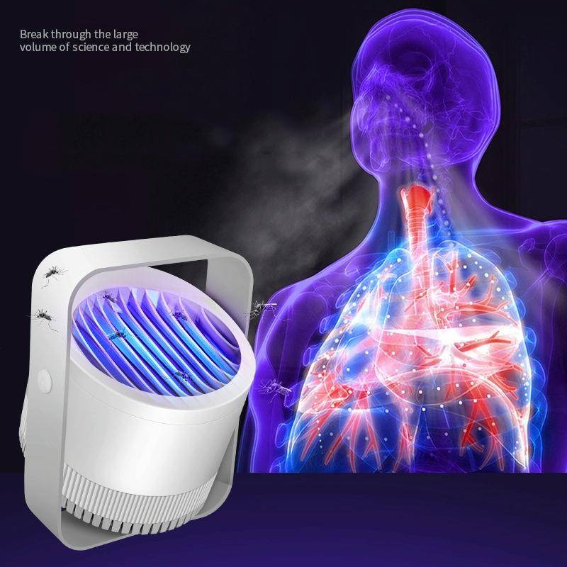 USB Interface Inhalation Type Physical Mosquito Trapping Mosquito Killer Square Mosquito Lamp