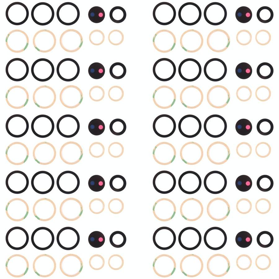 For Samsung Galaxy S21 Ultra 5G SM-G998B 10set Back Camera Lens