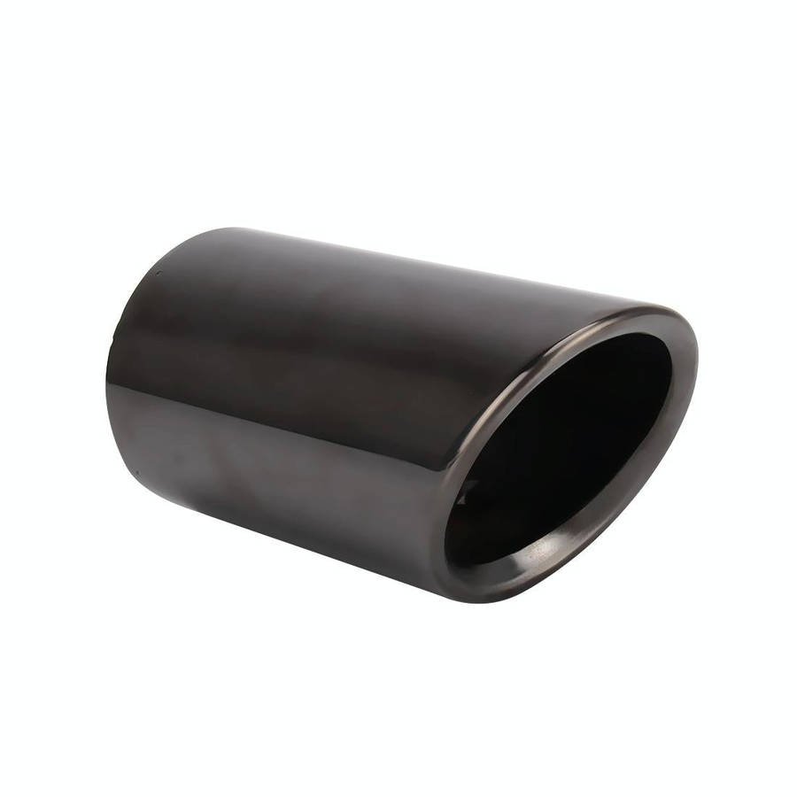 2 PCS Car Styling Stainless Steel Exhaust Tail Muffler Tip Pipe for VW Volkswagen 1.8T/2T Swept V...