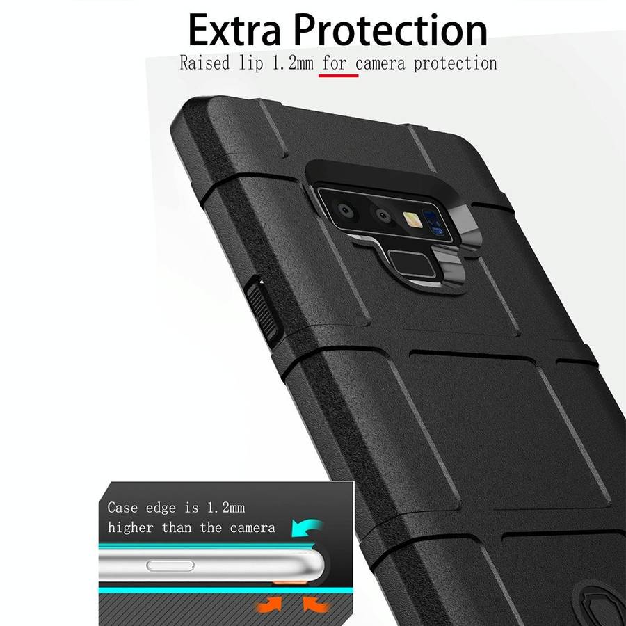 Full Coverage Shockproof TPU Case for Samsung Galaxy Note9(Blue)