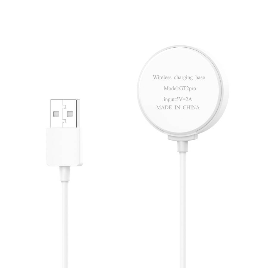 For Huawei Watch GT 4 46mm Smart Watch Magnetic Suction Integrated Charging Cable, Length: 1m(White)