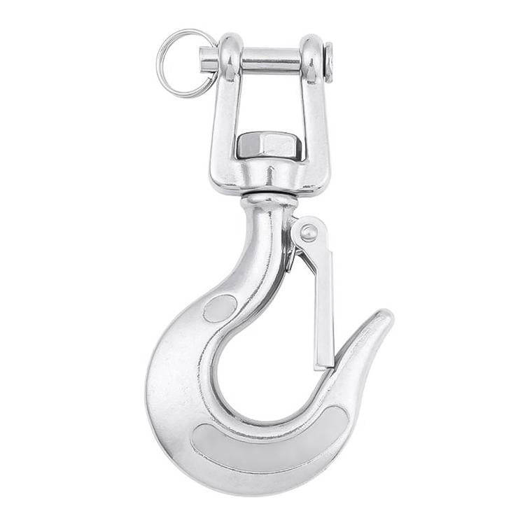 350kg Load Bearing 304 Stainless Steel Rotatable Fork Hoist Chain Lifting Cargo Hook
