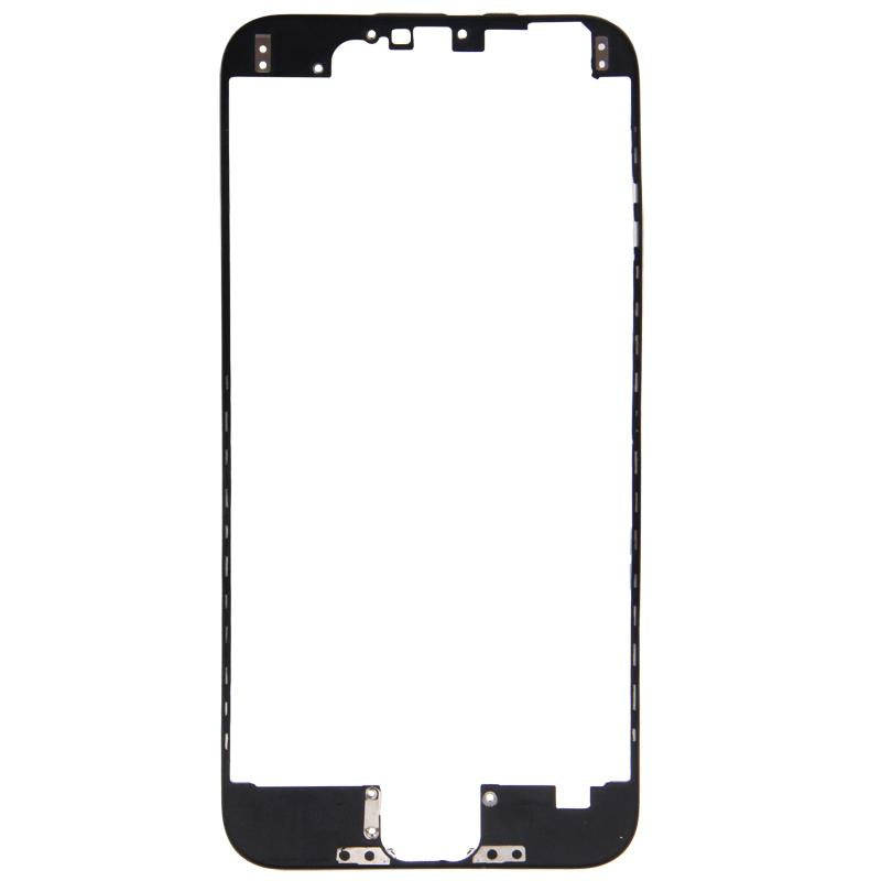 Front LCD Screen Bezel Frame for iPhone 6 Plus(Black)