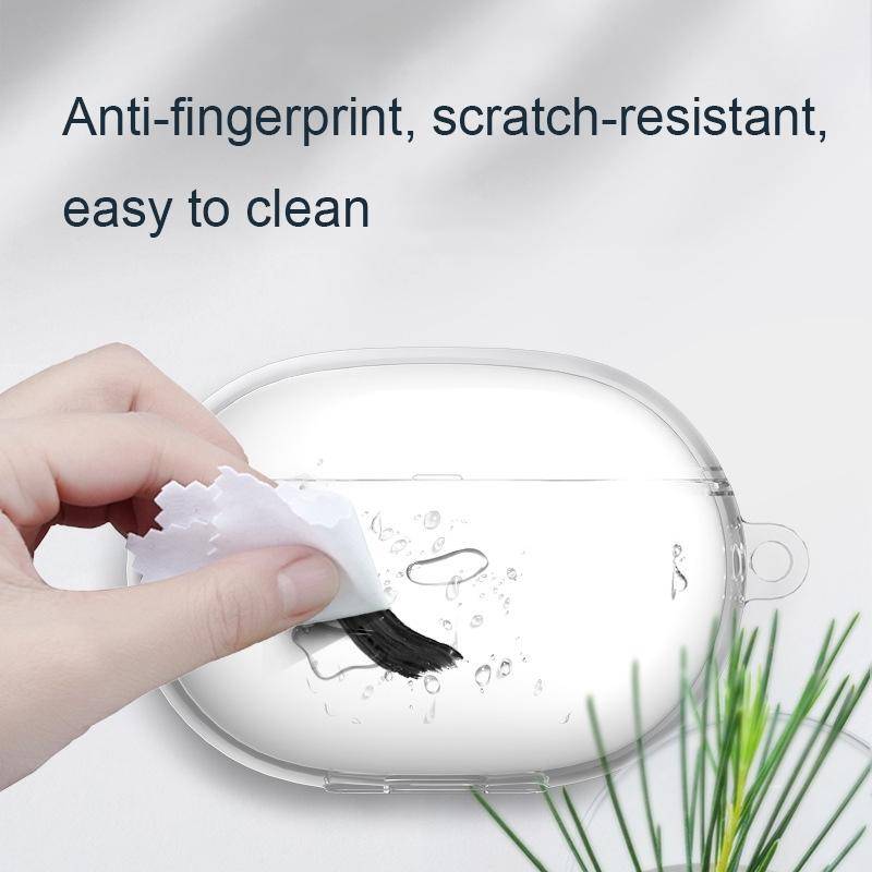 For Beats Studio Buds Transparent TPU Wireless Bluetooth Earphone Cover
