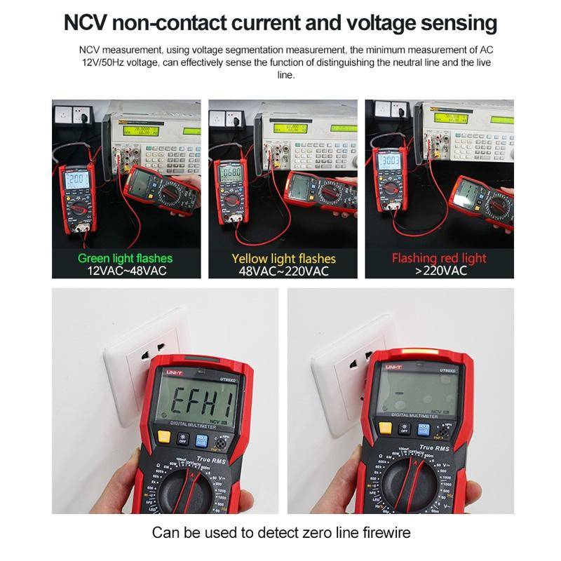 UNI-T UT89XE Digital High-Precision Multimeter Digital Display Multi-Meter