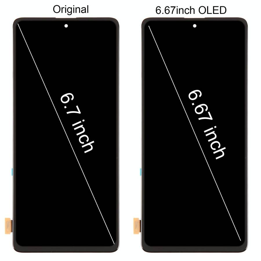 For Samsung Galaxy Note10 Lite SM-N770F 6.67 inch OLED LCD Screen With Digitizer Full Assembly