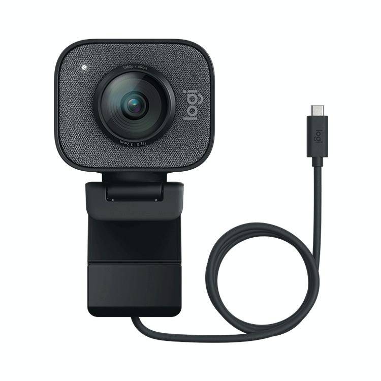 Logitech StreamCam Full HD 1080P / 60fps Auto Focus USB-C / Type-C Port Live Broadcast Gaming Web...