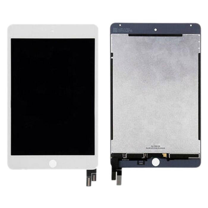 OEM LCD Screen for iPad Mini 5 (2019) / A2124 / A2126 / A2133 with Digitizer Full Assembly (White)