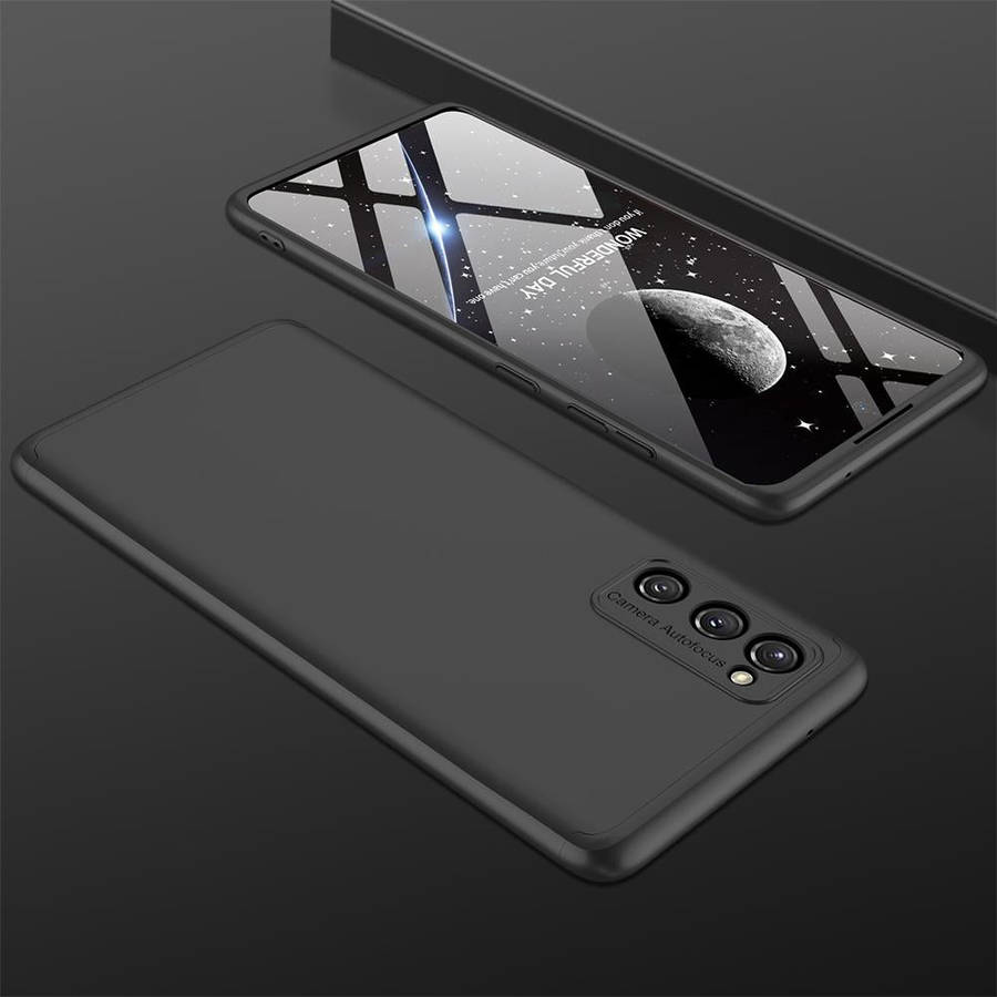 For Samsung Galaxy S20 FE GKK Three Stage Splicing Full Coverage PC Protective Case(Black)