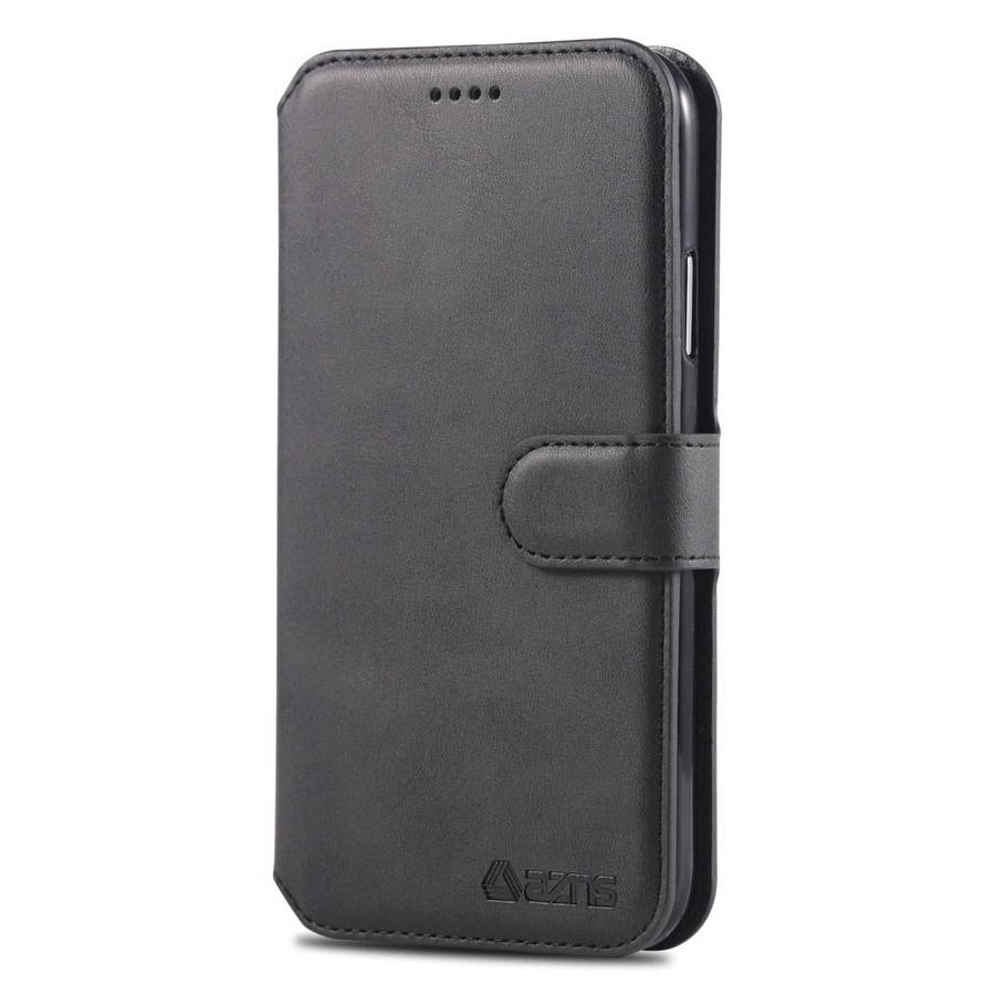 For iPhone XR AZNS Calf Texture Magnetic Horizontal Flip PU Leather Case with Holder & Card Slots...