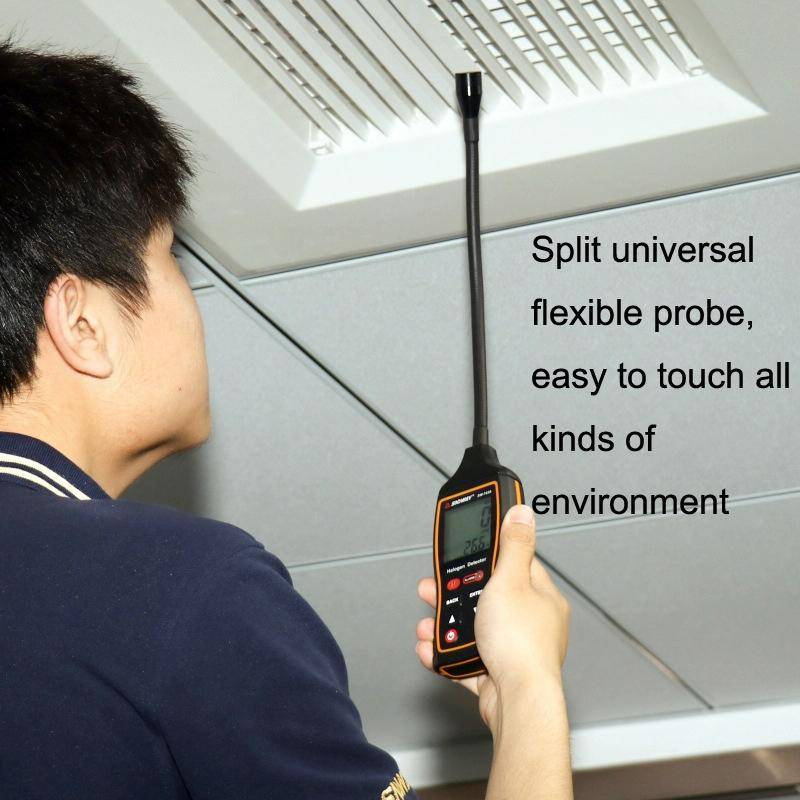 SNDWAY SW743A Halogen Gas Detector Automotive Electronic Air Conditioning Refrigerant Freon Maint...