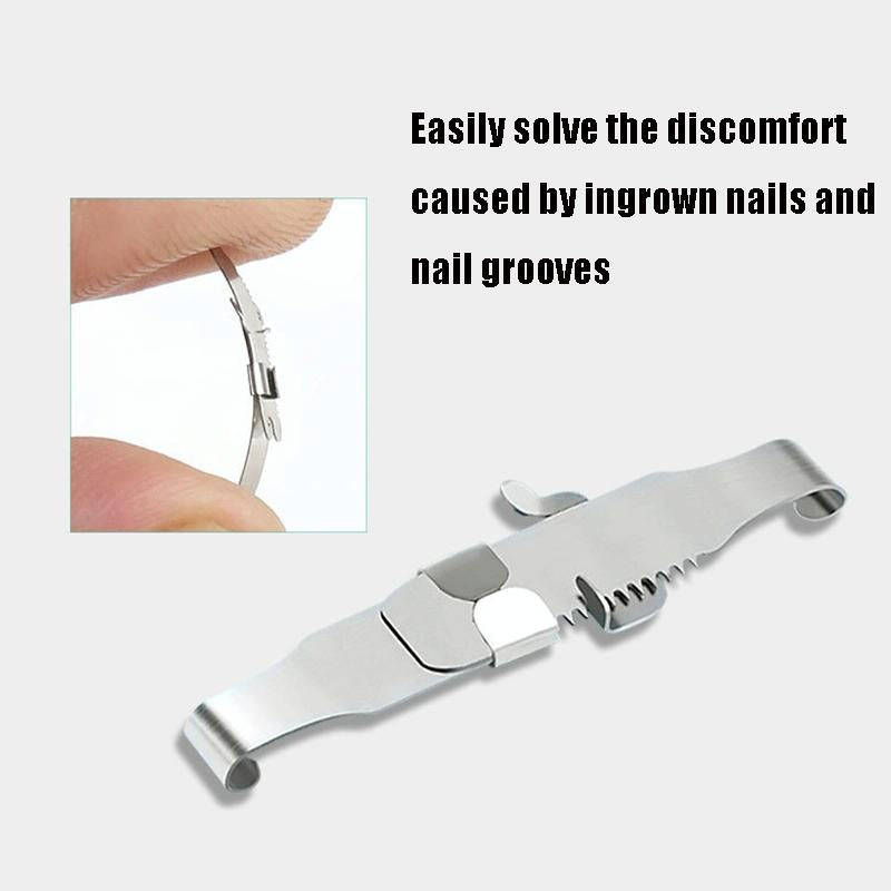 Orthopedic Buckle Toe Nail Groove Ingrown Nail Corrector, Style:No. 44, Specifications:Set