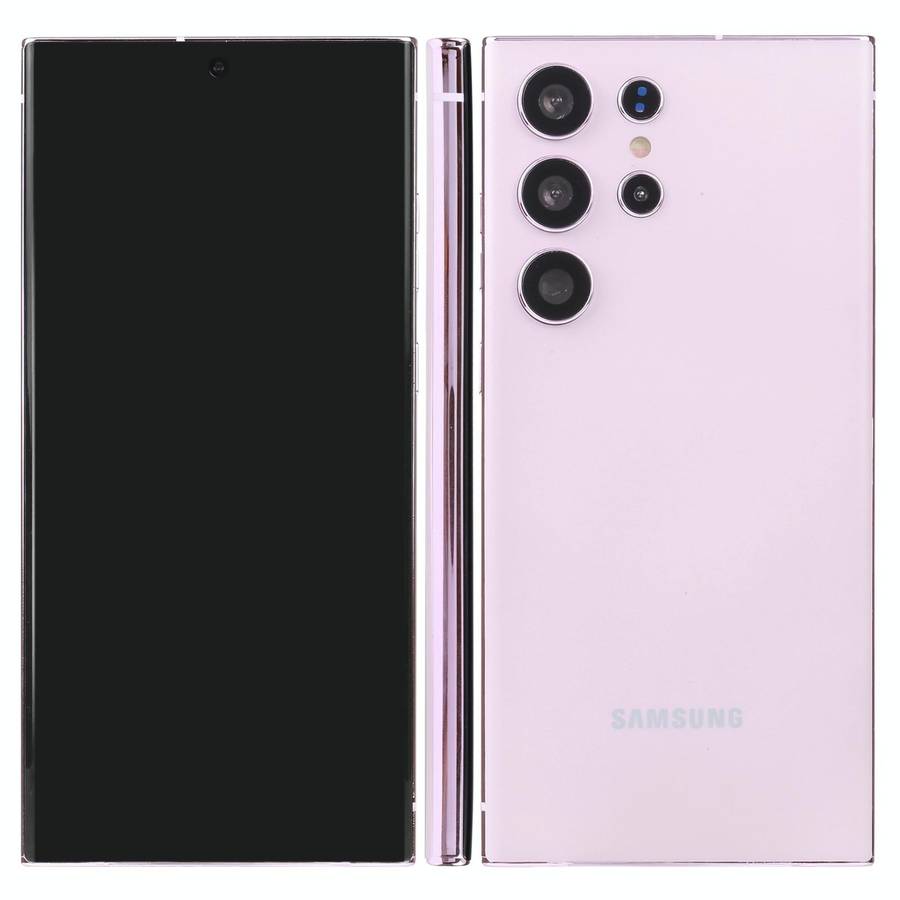 For Samsung Galaxy S23 Ultra 5G Black Screen Non-Working Fake Dummy Display Model(Purple)