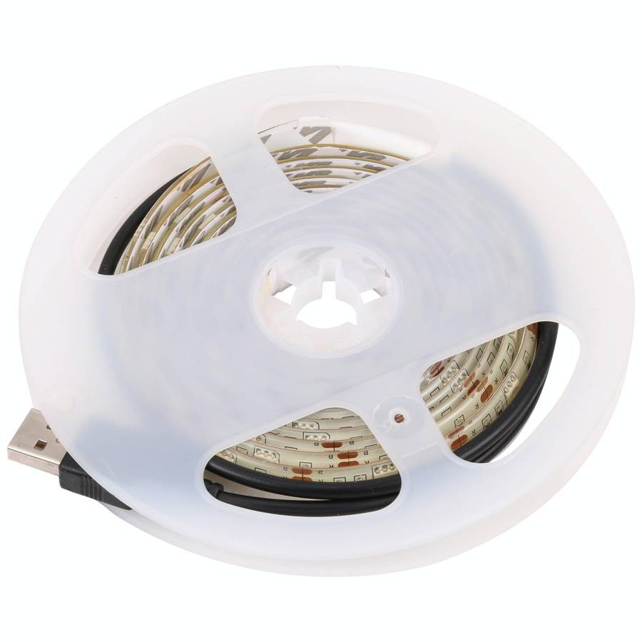 USB 5050 SMD LED Red Light Waterproof Epoxy Rope Light, 30 LED/m, DC 5V, Length: 2m