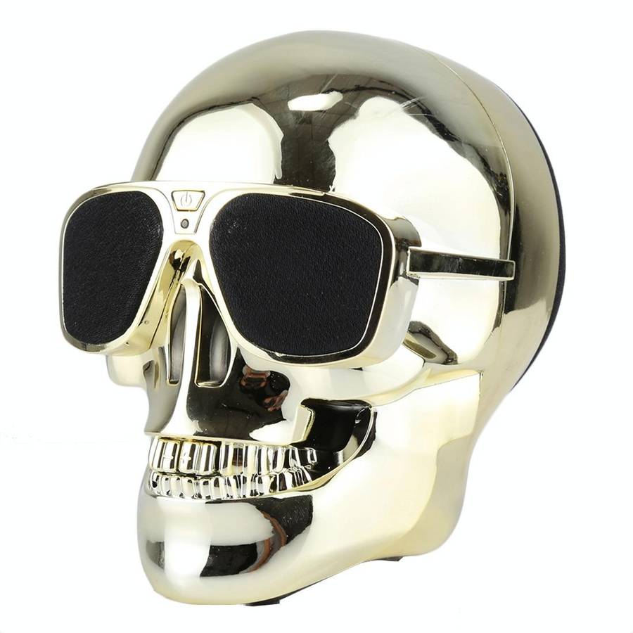 Sunglasses Skull Bluetooth Stereo Speaker, for iPhone, Samsung, HTC, Sony and other Smartphones (...
