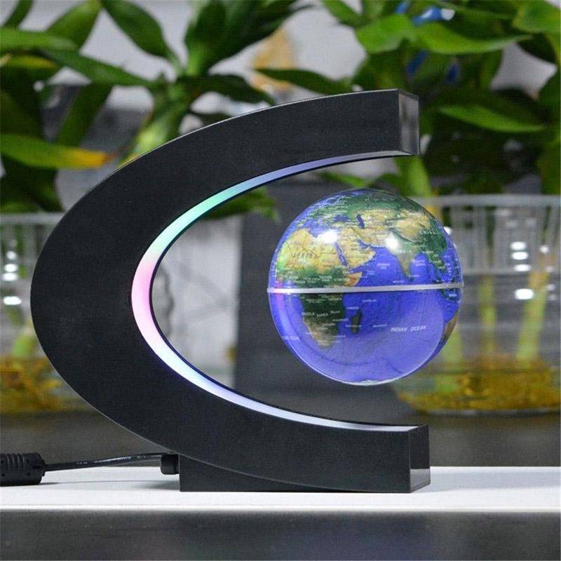Electronic Magnetic Floating Globe with Multicolor LED