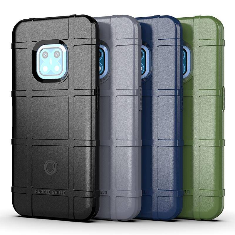 For Nokia XR20 Full Coverage Shockproof TPU Case(Black)