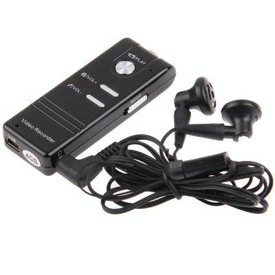 Digital Voice Recorder MP3 Player with 4GB Memory, Support Camera, TF Card, Built in rechargeable...