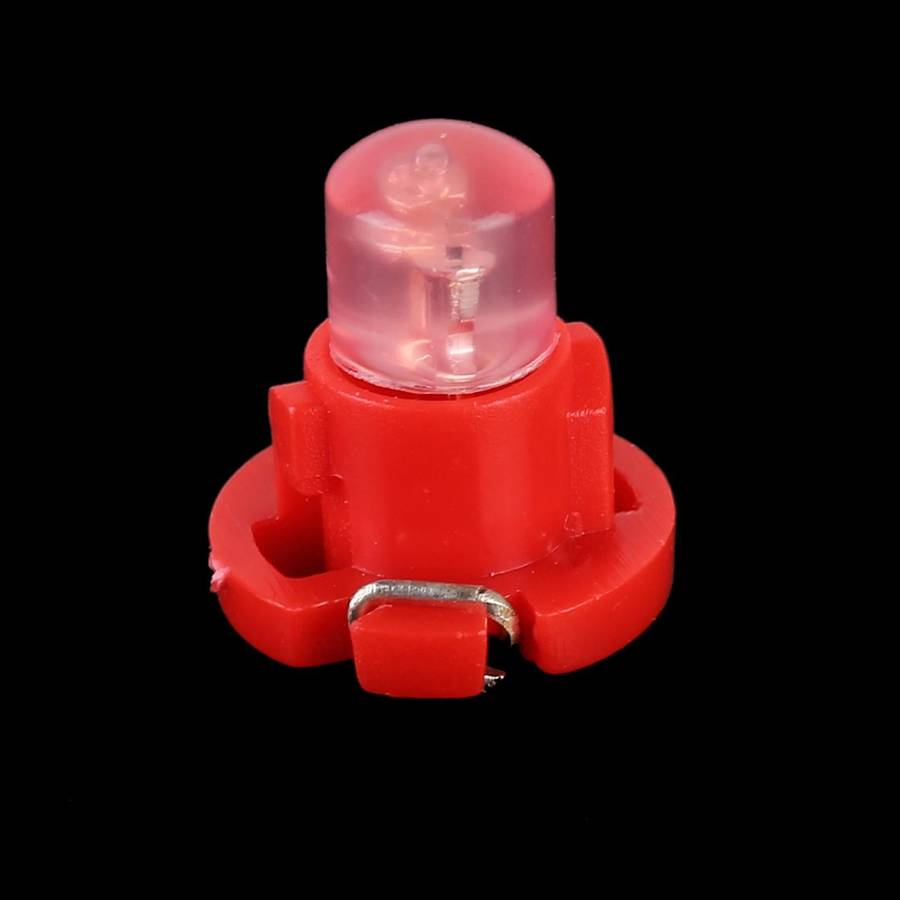 10PCS 2W T4.2 Wedge Instrument Panel LED Light Dashboard Gauge Cluster Indicator Lamp Bulb(Red Li...