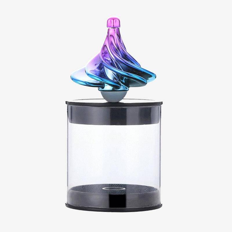 Air Aerodynamic Wind Gyroscope Blown Spin Silent Stress Relief Toys WinSpin Wind Fidget Spinner(S...