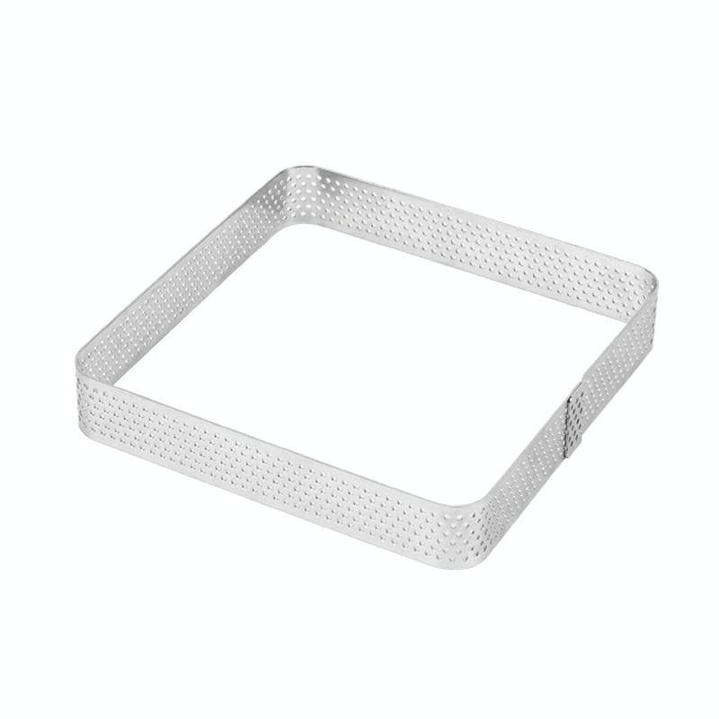 BN1006 Stainless Steel Mousse Circle Thickened Perforated Cake Mold DIY Baking Tools, Specificati...