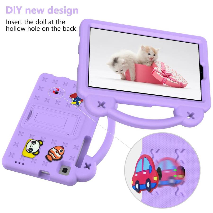For Samsung Galaxy Tab A7 Lite 8.7 2021 T220/T225 Handle Kickstand Children EVA Shockproof Tablet...