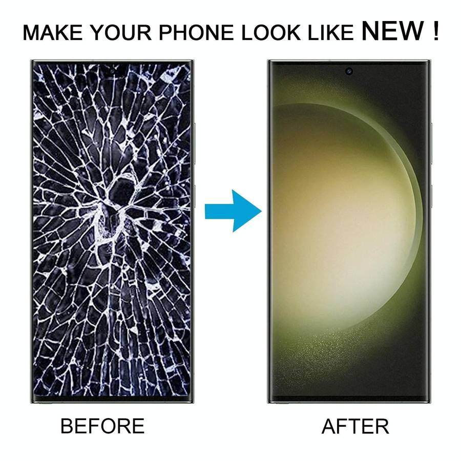 For Samsung Galaxy S23 Ultra SM-S918B EU Edition Original LCD Screen Digitizer Full Assembly with...