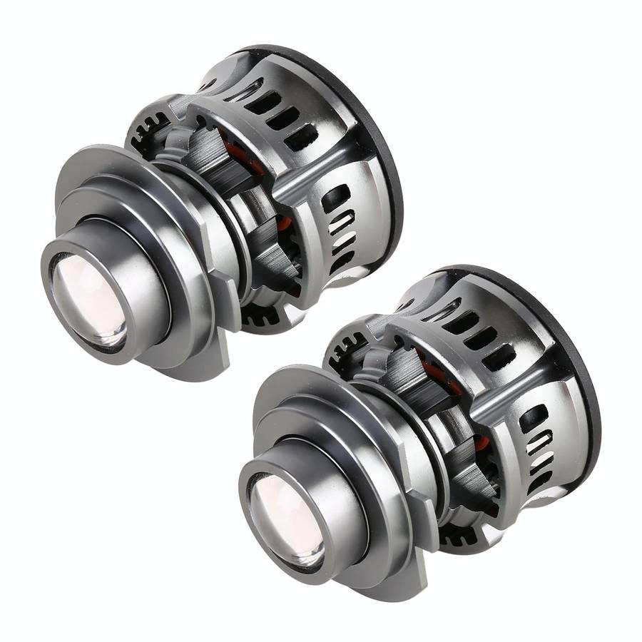 1 Pair H7 27W / DC12V Car Aluminum Alloy LED Headlight (Blue Light)