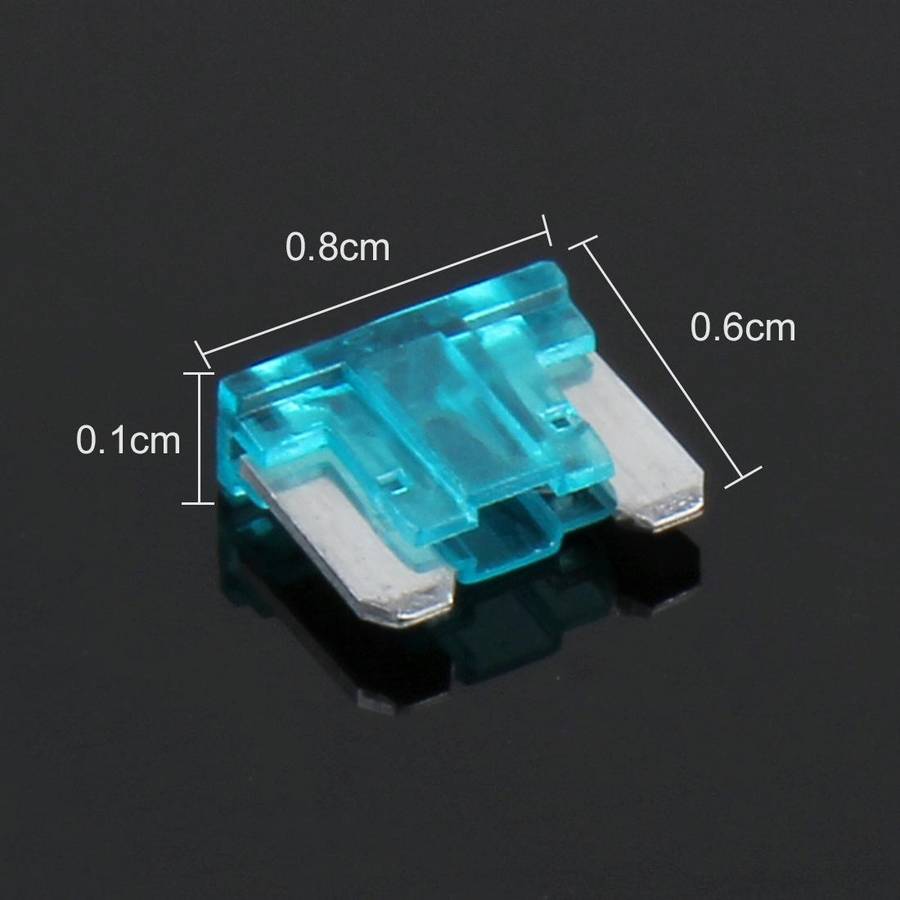 100 PCS 5Amp 7.5Amp 10Amp 15Amp 20Amp 25Amp 30Amp Mini Add-a-circuit Fuse Tap Adapter Blade Fuse ...