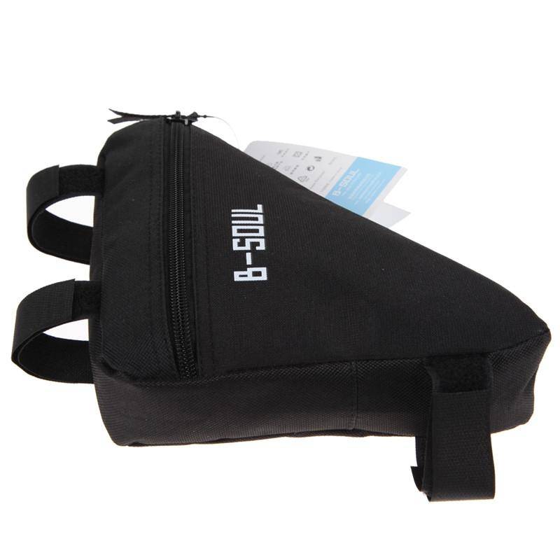 Triangle Bike Bag Front Tube Frame Cycling Bicycle Bags Waterproof MTB Road Pouch Holder Saddle(R...