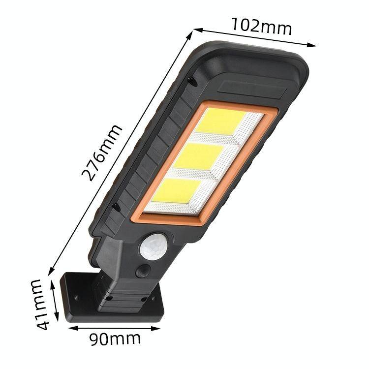 72 LED Solar Lamp Body Induction Wall Lamp LED Outdoor Waterproof Lighting Street Lamp(Green Edge)