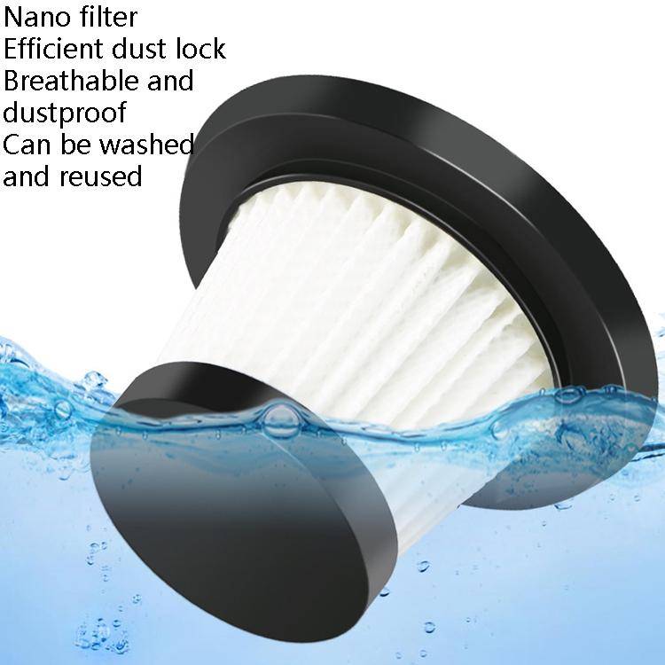Car Handheld Portable Vacuum Cleaner Small Car Vacuum Cleaner Wireless Black