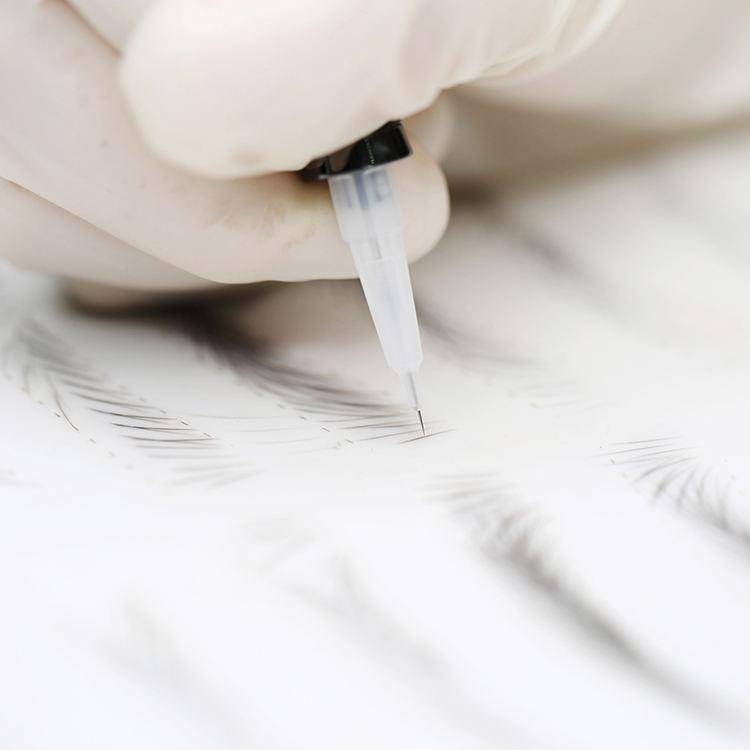 50pcs U Shape 7F 0.35 x 50mm Disposable Tattoo Needles Agujas Microblading Permanent Makeup Machi...