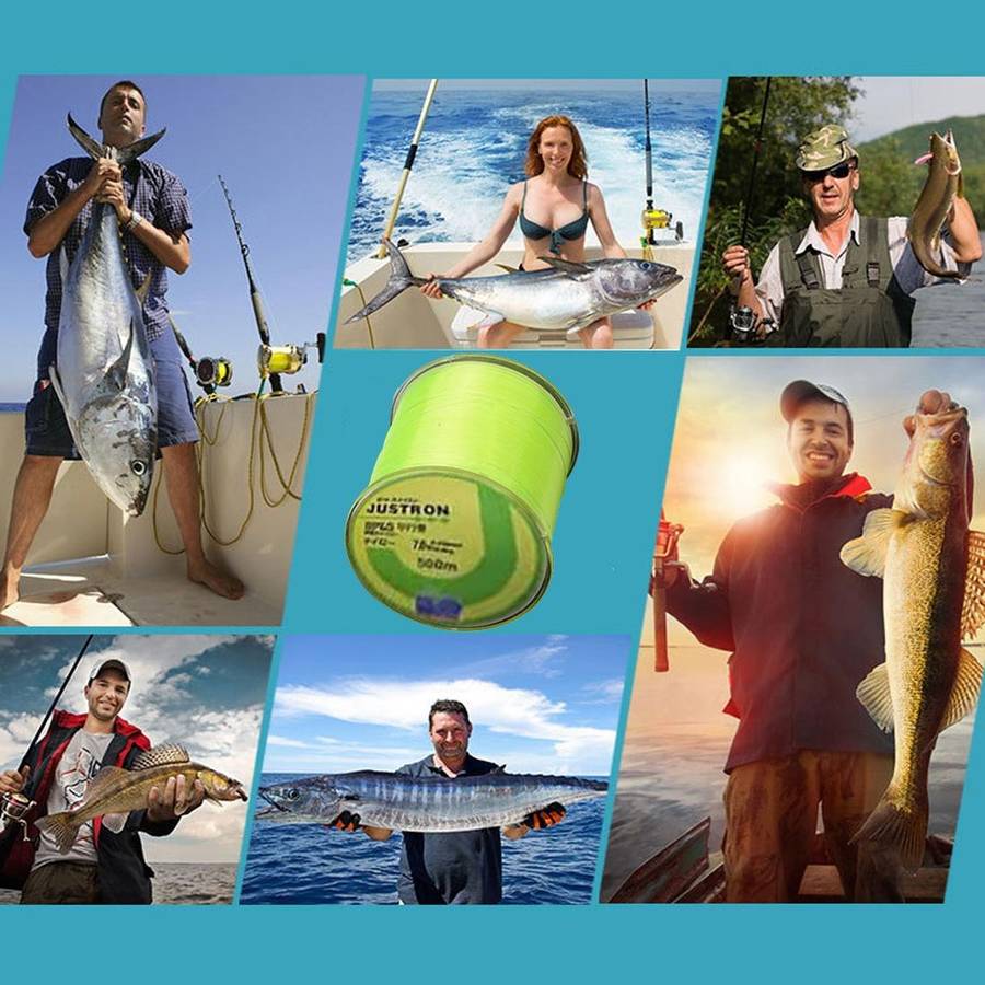 6.0# 0.40mm 15.5kg Tension 500m Extra Strong Imported Raw Silk Nylon Fishing Line(Wine Red)